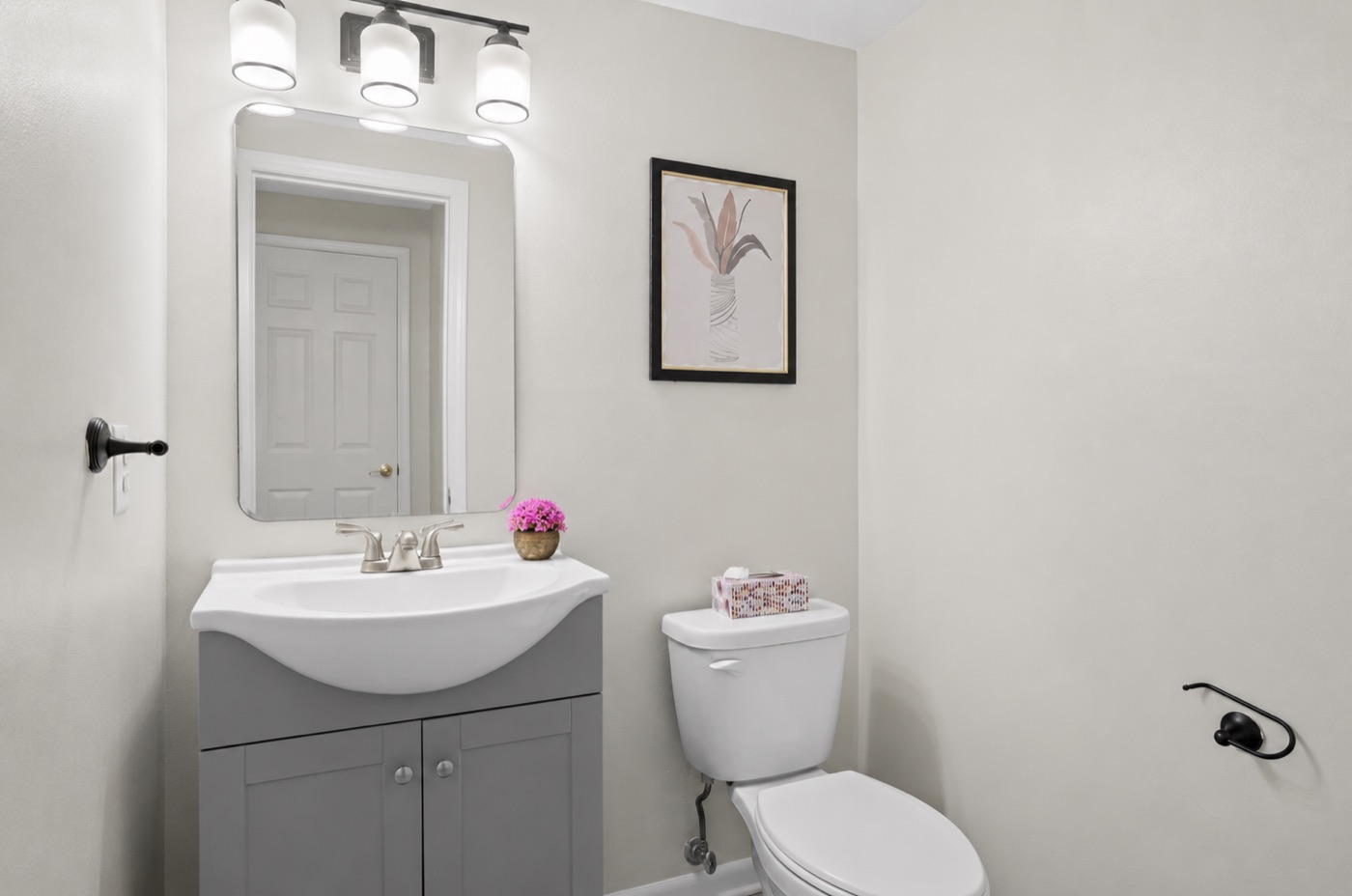 The powder room